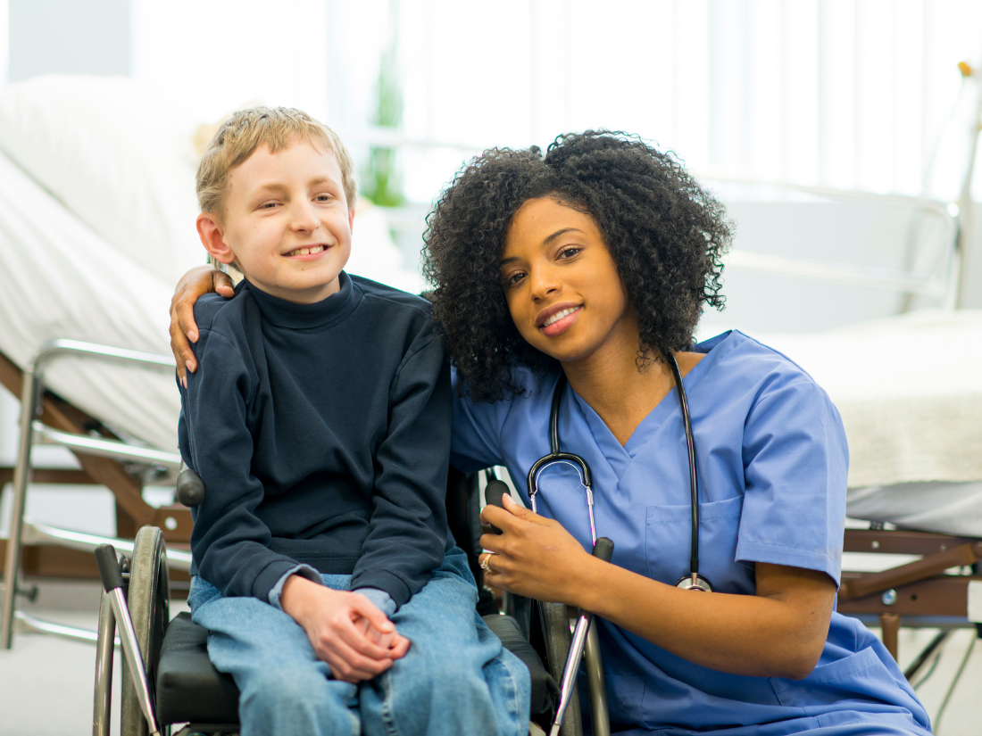 Compassionate caregiver providing developmental and intellectual disability care support for a child in Hillsborough County, FL